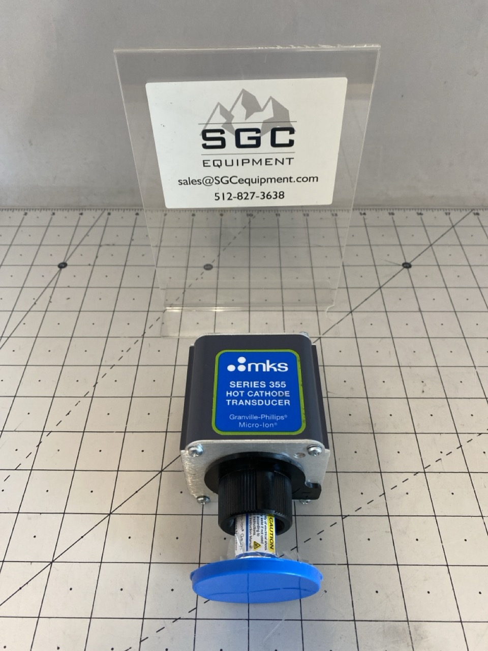 MKS Instruments Hot Cathode Vacuum Transducer PN: 355620-2-YK-T